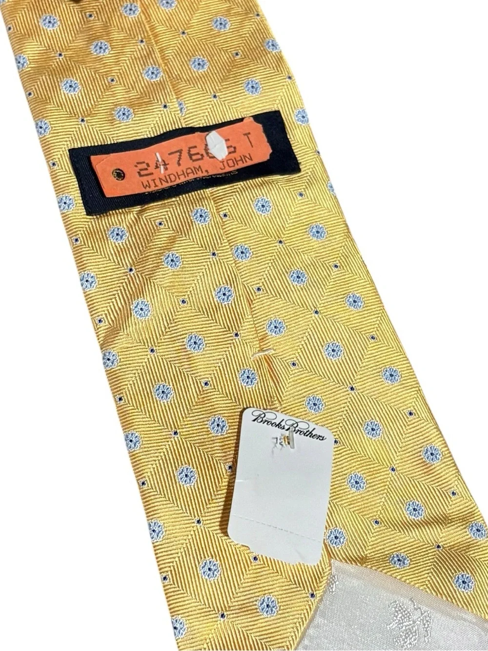 Brooks Brothers Silk Floral Print Necktie